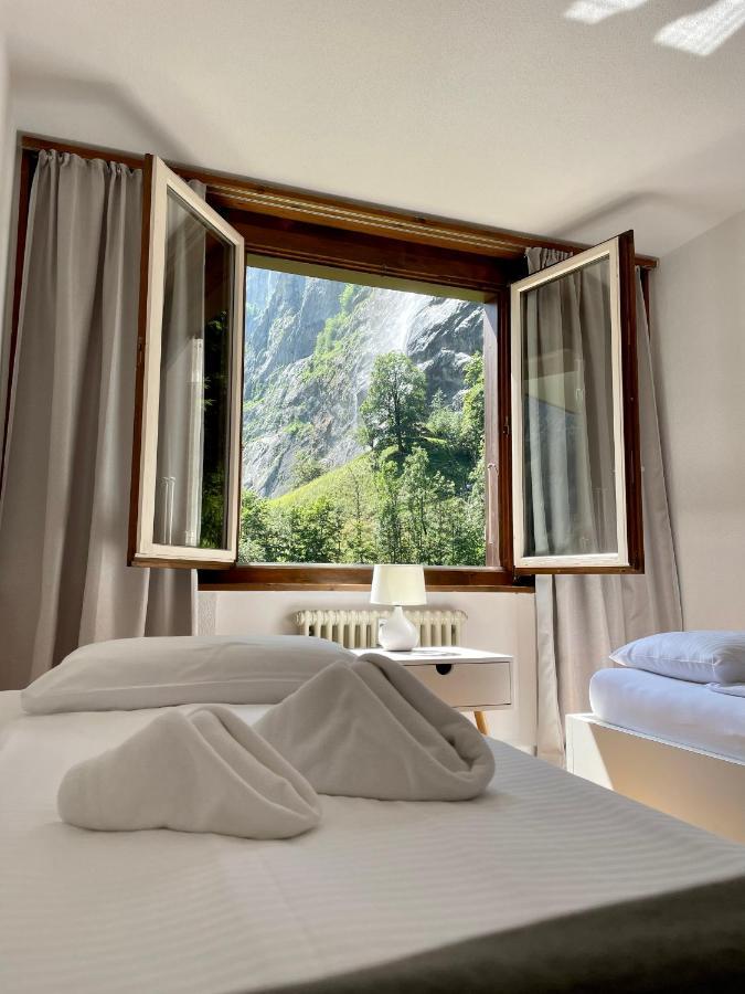 Breathtaking Waterfall Apartment Lauterbrunnen Exterior photo